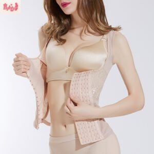 塑身美體內衣｜產後束身衣女｜六排扣收腹托胸｜塑型衣女｜束腰塑身衣-支持貨到付款